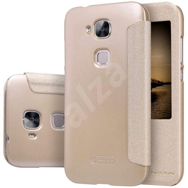 Nillkin Sparkle S-View pro Huawei G8 zlaté - Pouzdro na mobil