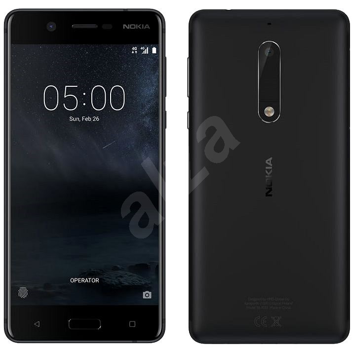 Nokia 5 Black Dual SIM - Mobilní telefon