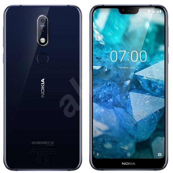 Nokia 7.1 Dual SIM 32GB modrá - Mobilní telefon