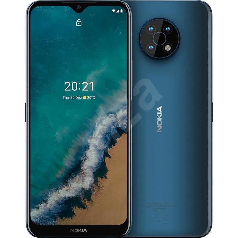 Nokia G50 Dual SIM 5G 4GB/128GB modrá - Mobilní telefon