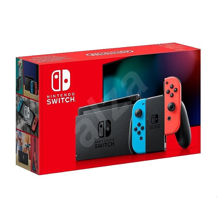 Nintendo Switch - Neon Red&Blue Joy-Con  - Herní konzole