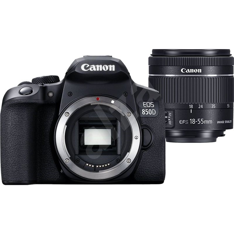 Canon EOS 850D +  EF-S 18-55 mm f/3.5-5.6 IS STM - Digitální fotoaparát