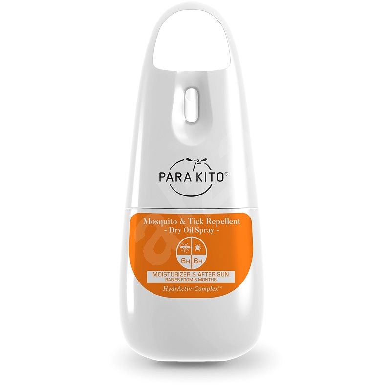 PARA’KITO voděodolný hydratační sprej proti komárům a klíšťatům 75 ml - Repelent