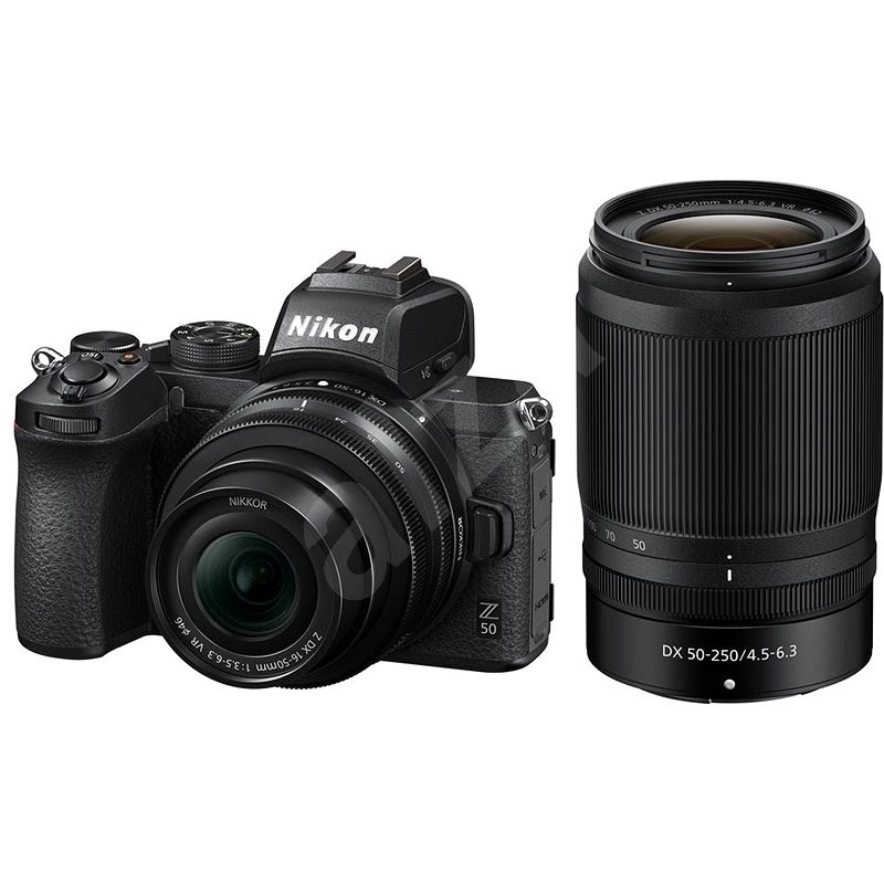 Nikon Z50 + Z DX 16–50 mm f/3,5–6,3 VR + Z DX 50–250 mm f/4,5–6,3 VR - Digitální fotoaparát
