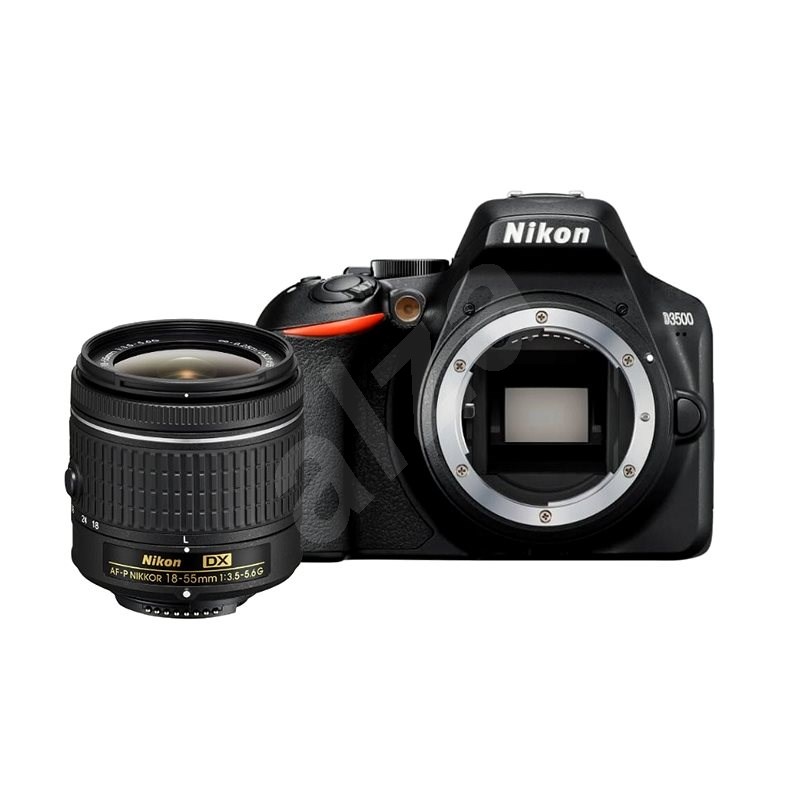 Nikon D3500 černý + AF-P DX 18-55 mm f/3,5-5,6G - Digitální fotoaparát