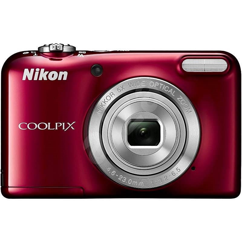 Nikon COOLPIX L31 červený - Digitální fotoaparát