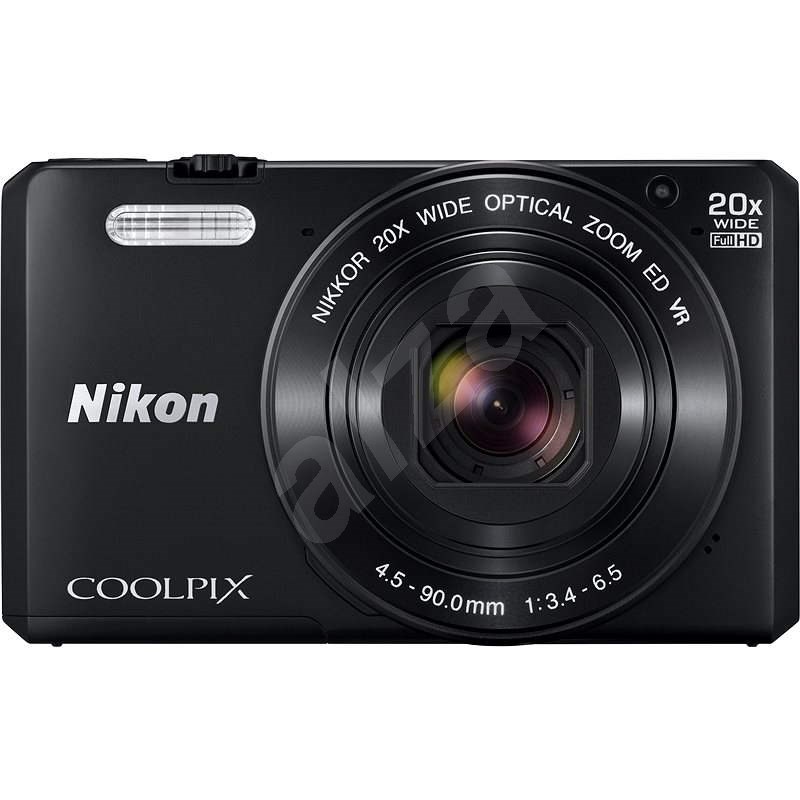 Nikon COOLPIX S7000 černý + pouzdro - Digitální fotoaparát