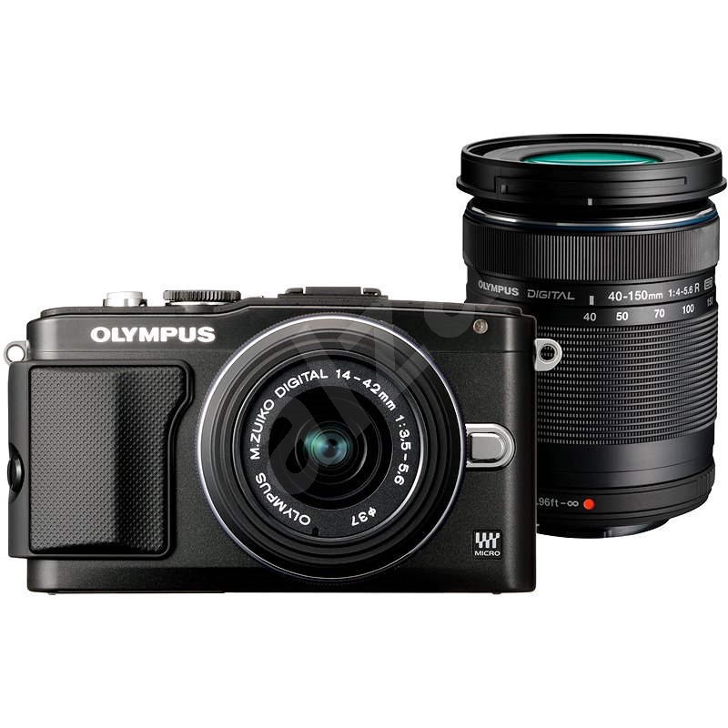 Olympus PEN E-PL5 + objektivy 14-42mm II R black + 40-150mm R black - Digitální fotoaparát
