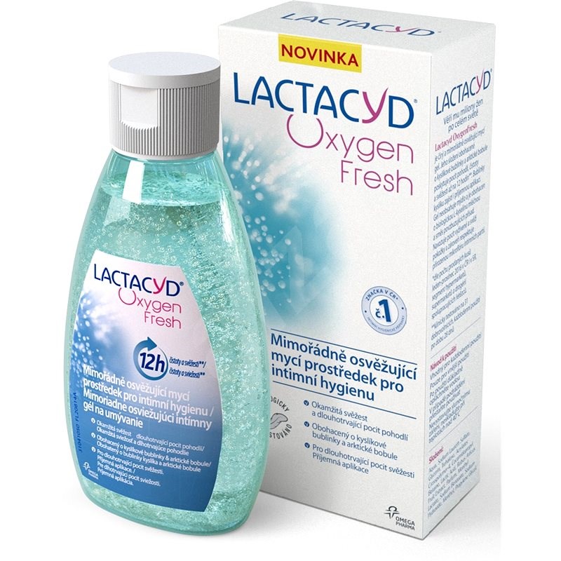 LACTACYD Oxygen Fresh 200 ml - Intimní gel