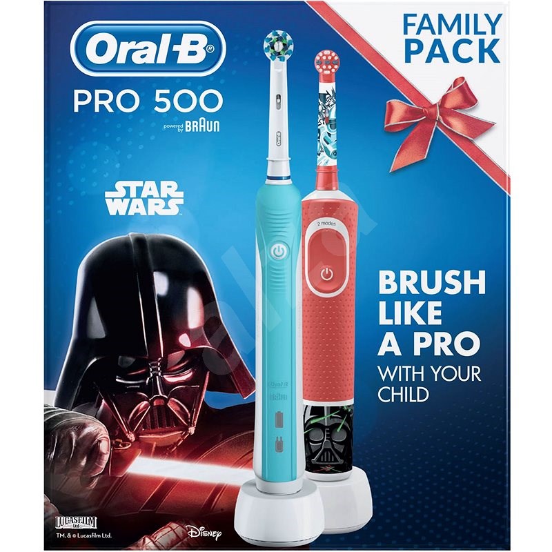 Oral-B Pro 500 + Vitality Star Wars - Elektrický zubní kartáček