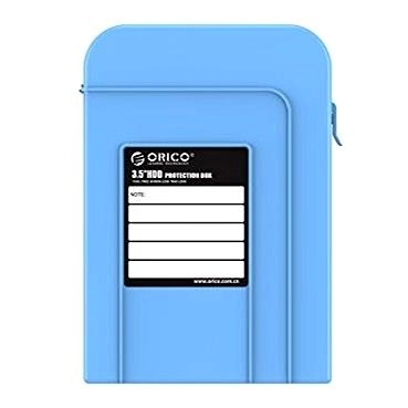 ORICO 3.5" HDD protection case blue - Pouzdro na pevný disk