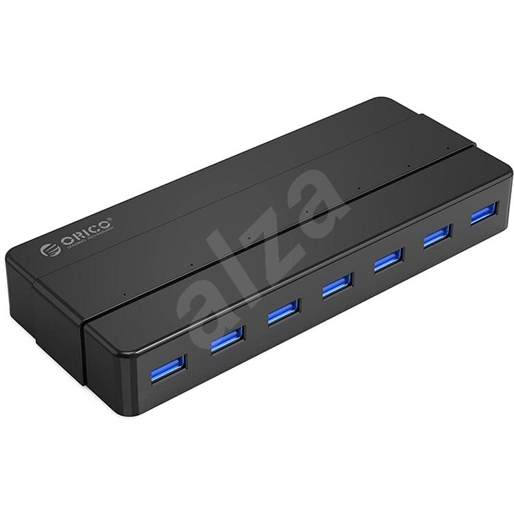 Orico USB-A Hub 7x USB 3.0 with power suply - USB Hub