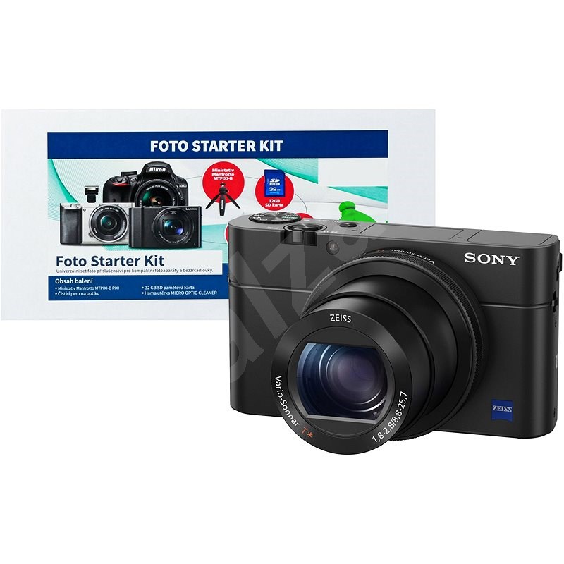 SONY DSC-RX100 IV + Alza Foto Starter Kit - Digitální fotoaparát