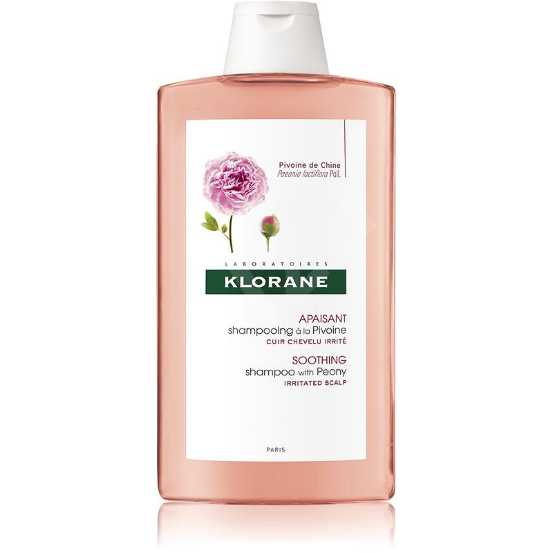 KLORANE Peony Soothing and Anti-Irritating Shampoo 400 ml - Šampon