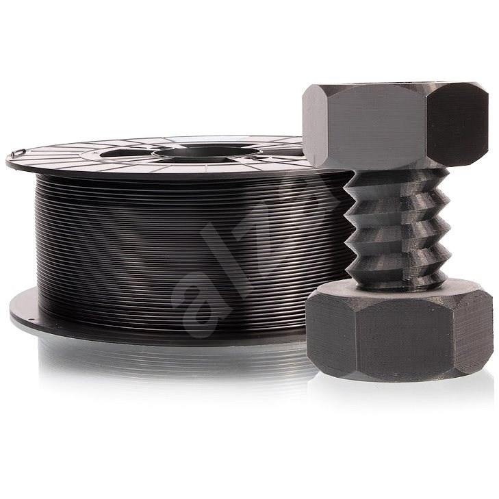 Filament PM 1.75mm PETG 1kg černá - Filament