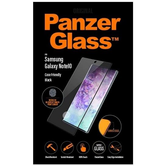 PanzerGlass Premium pro Samsung Galaxy Note 10  černé - Ochranné sklo