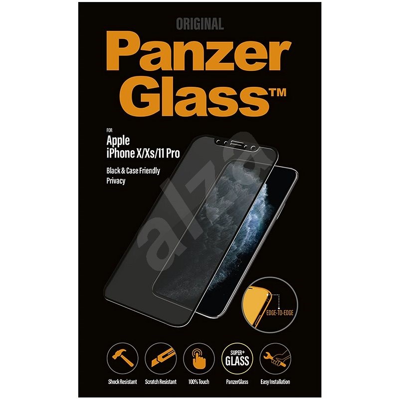 PanzerGlass Edge-to-Edge Privacy pro Apple iPhone X/XS/11 Pro černé  - Ochranné sklo