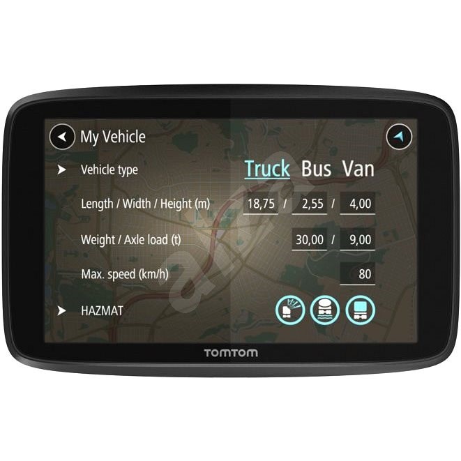 TomTom GO 6250 Professional EU LIFETIME mapy - GPS navigace