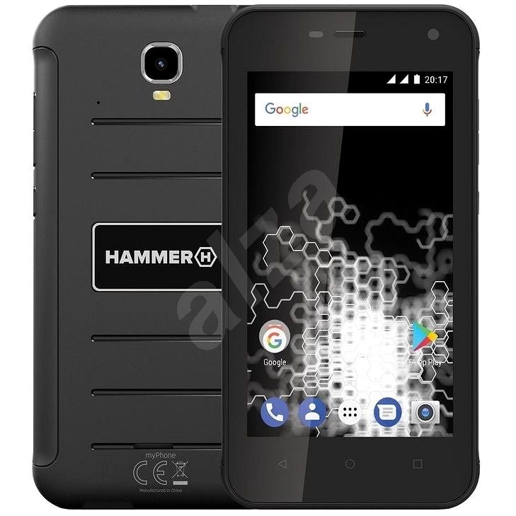 MyPhone HAMMER Active černý - Mobilní telefon