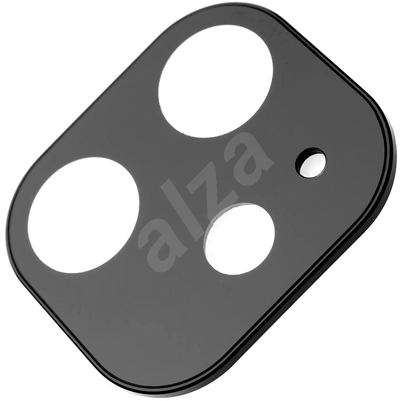 FIXED Lens-Cover s Flash Anti Glare Circle pro Apple iPhone 12 mini - Ochranné sklo na objektiv
