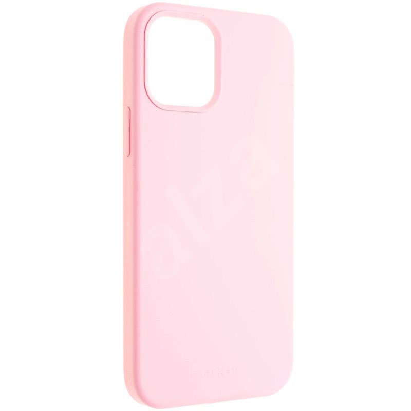 FIXED Flow Liquid Silicon case pro Apple iPhone 12/12 Pro růžový - Kryt na mobil