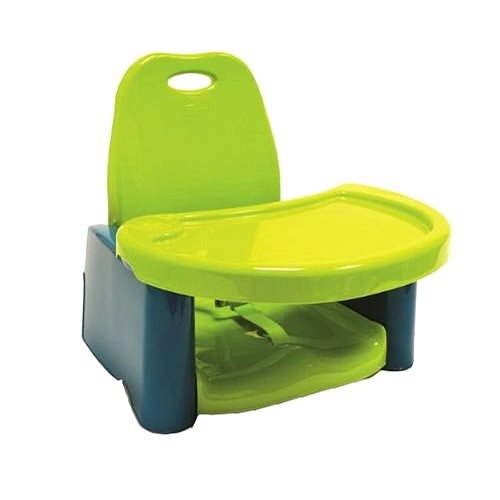 Dětská přenosná jídelní židlička - Limetková - Dětské sedátko