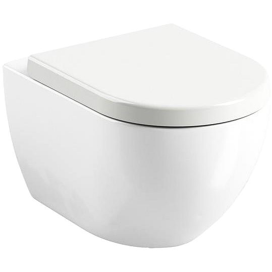 RAVAK WC Uni Chrome závěsné bílé - Záchodová mísa