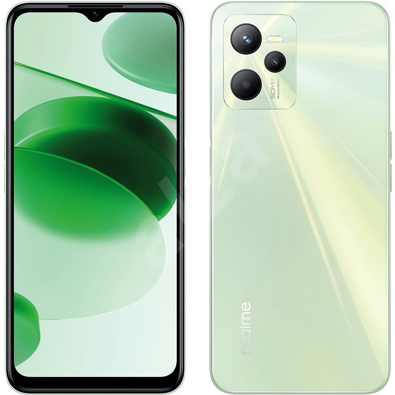 Realme C35 Dual SIM 64GB zelená - Mobilní telefon