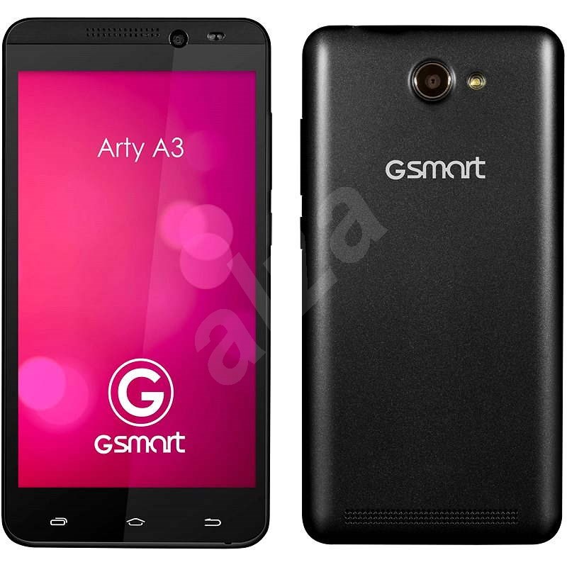 GIGABYTE GSmart Arty A3 černý Dual SIM - Mobilní telefon
