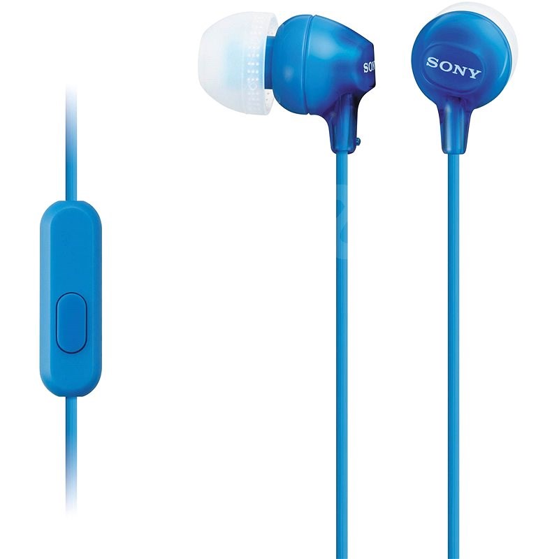 Sony MDR-EX15AP modrá - Sluchátka