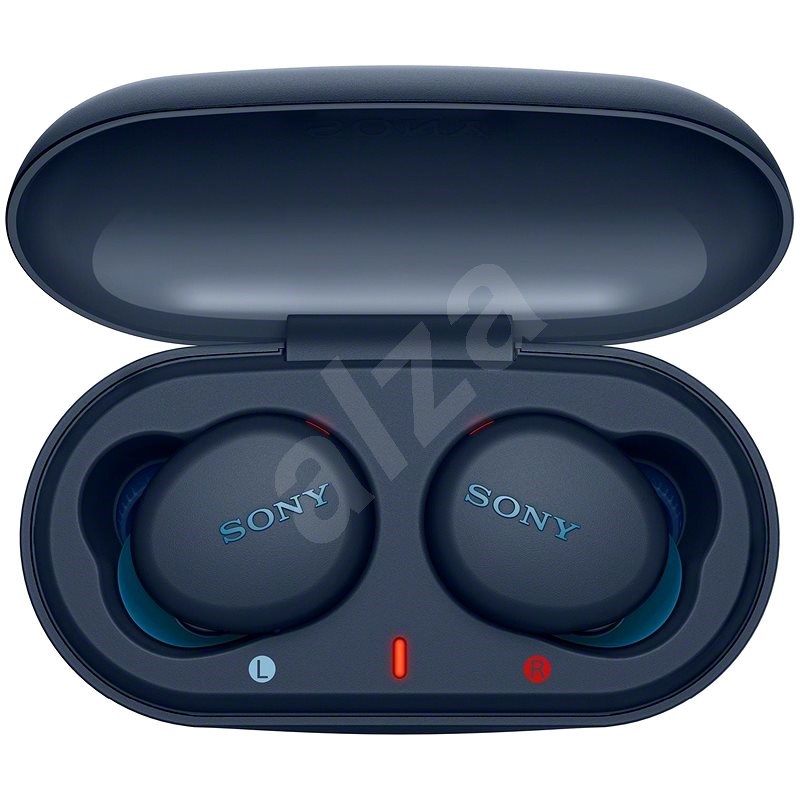 Sony True Wireless WF-XB700, modrá - Bezdrátová sluchátka