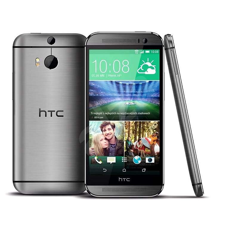 HTC One (M8) Gun Metal Grey Dual SIM - Mobilní telefon