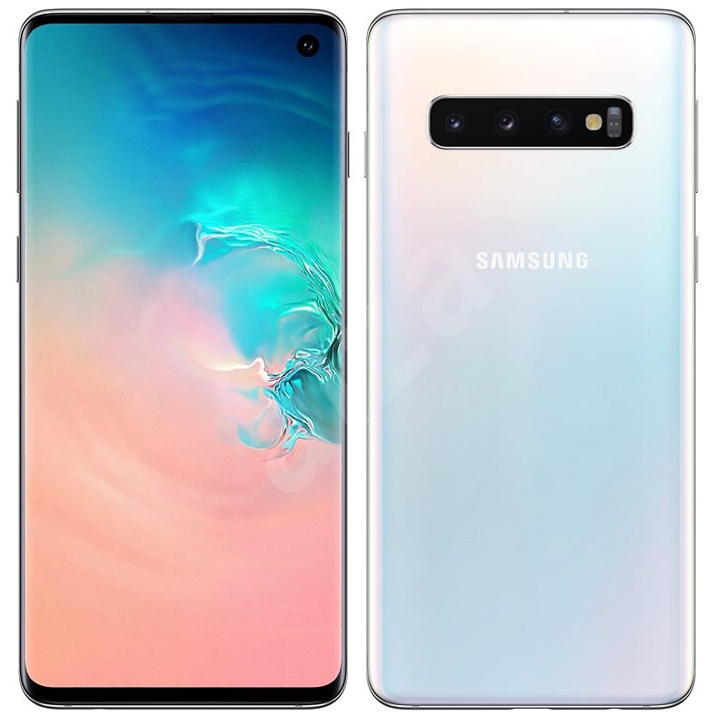 Samsung Galaxy S10 Dual SIM 128GB bílá - Mobilní telefon