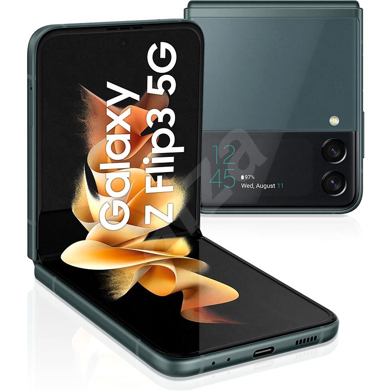 Samsung Galaxy Z Flip3 5G 128GB zelená - Mobilní telefon