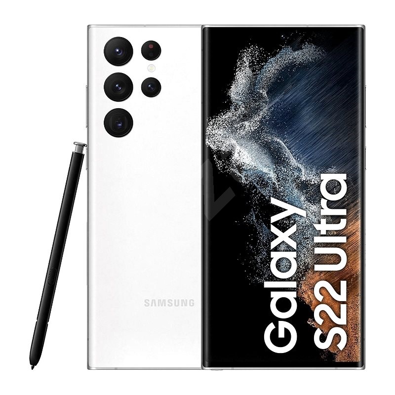 Samsung Galaxy S22 Ultra 5G 256GB bílá - Mobilní telefon