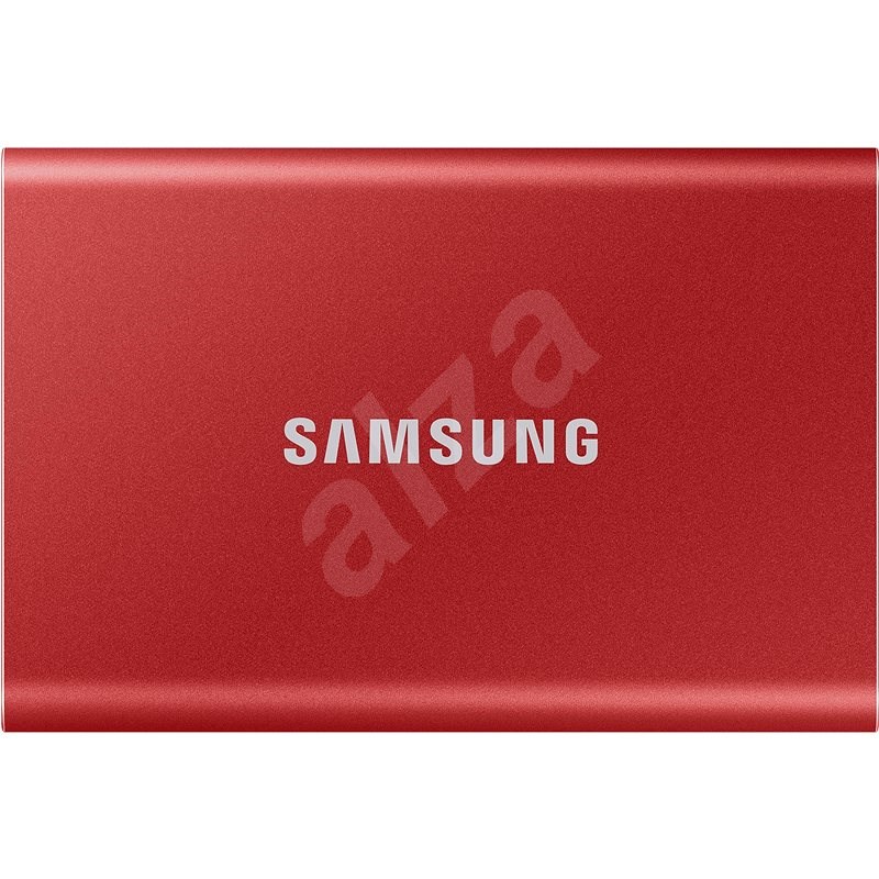 Samsung Portable SSD T7 500GB červený - Externí disk