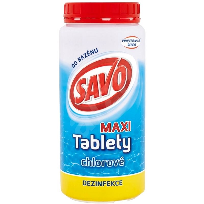 SAVO Chlorové tablety maxi 1.4kg - Bazénová chemie