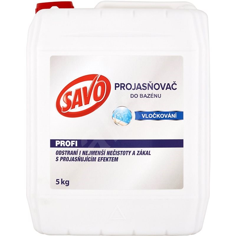 SAVO Projasňovač 5 kg - Bazénová chemie