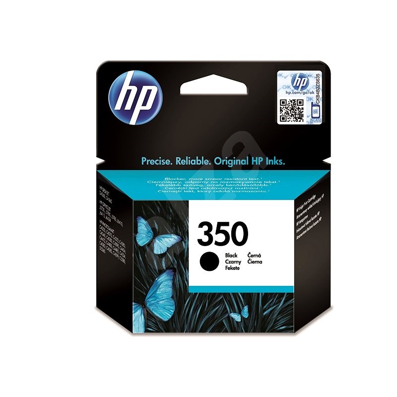 HP CB335EE č. 350 černá - Cartridge