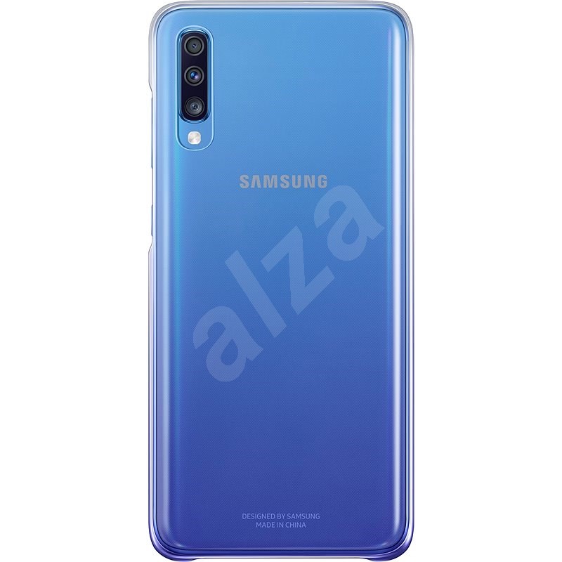 Samsung Galaxy A70 Gradation Cover fialový - Kryt na mobil