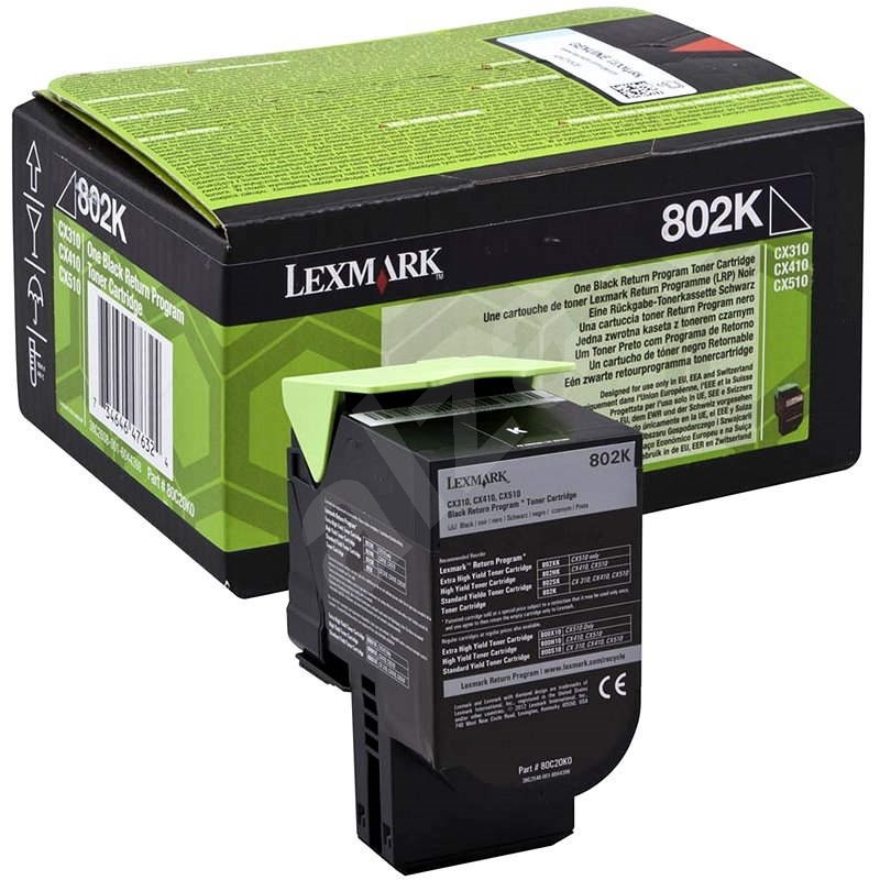 LEXMARK 80C20K0 černý - Toner