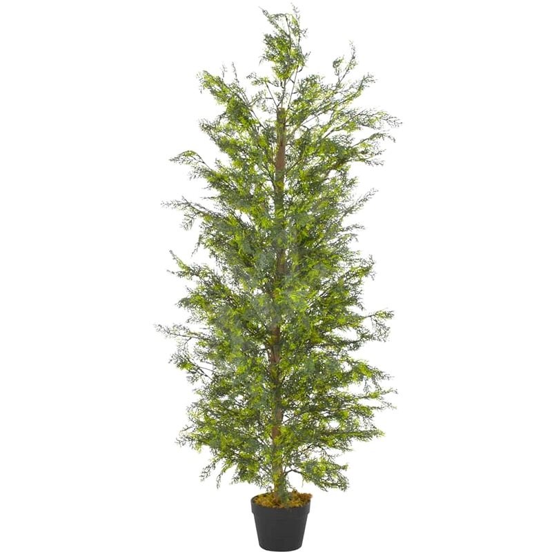 umela rostlina cypris s kvetinacem zelena 150 cm umela kvetina alza cz