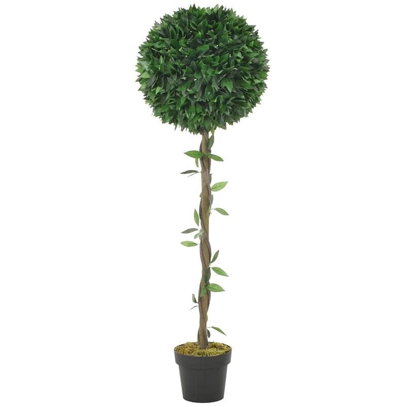 umela rostlina vavrin s kvetinacem zelena 130 cm umela kvetina alza cz
