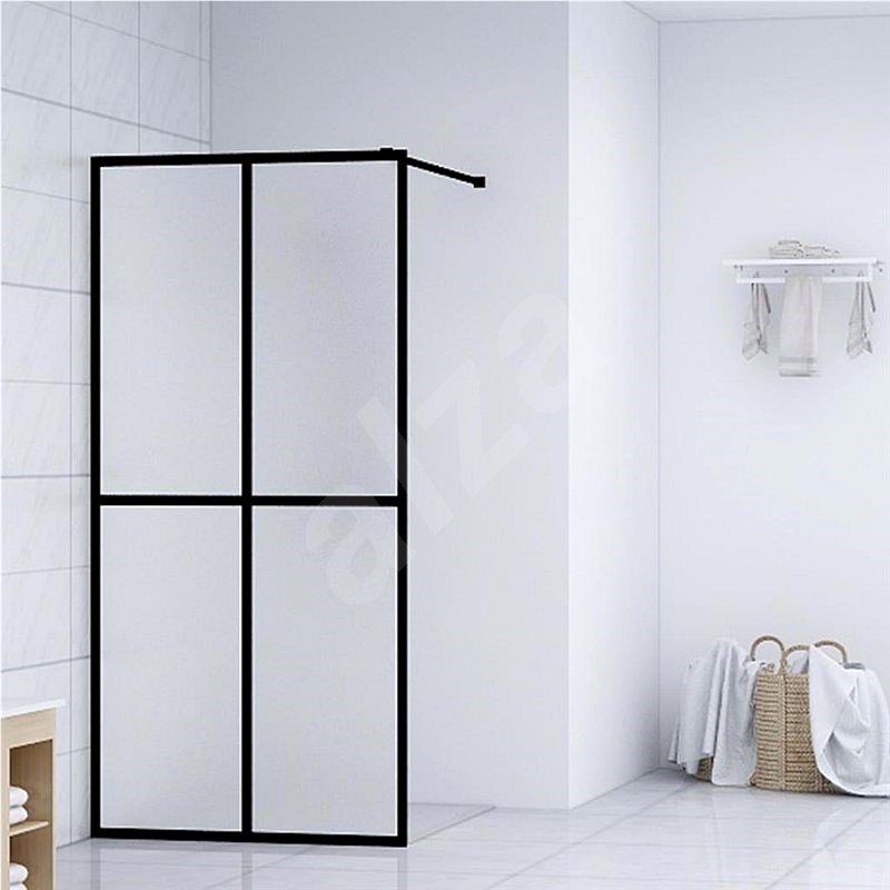 zastena do pruchozi sprchy tvrzene sklo 80 x 195 cm zastena alza cz