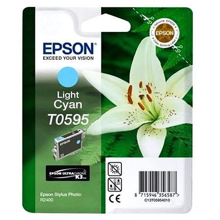 Epson T0595 světlá azurová - Cartridge