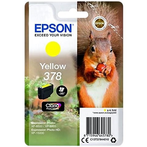 Epson T3784 č.378 žlutá - Cartridge