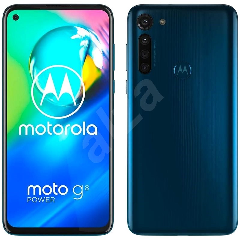 Motorola Moto G8 Power modrá - Mobilní telefon