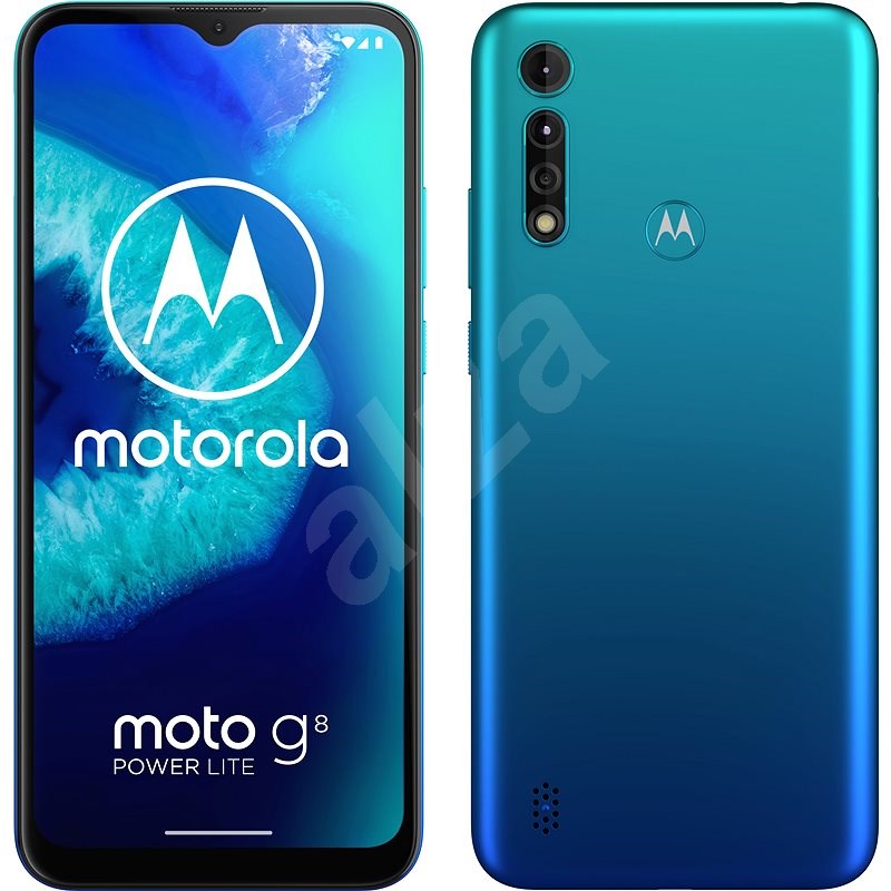 Motorola Moto G8 Power Lite 64GB Dual SIM zelená - Mobilní telefon