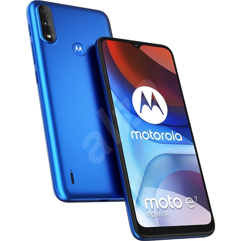 Motorola Moto E7 Power modrá - Mobilní telefon