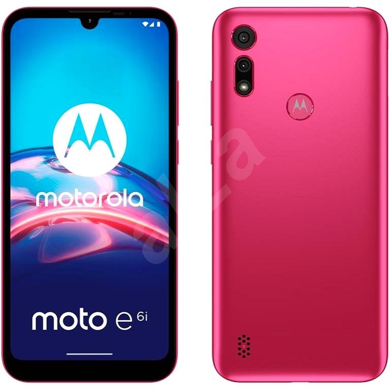Motorola Moto E6i růžová - Mobilní telefon